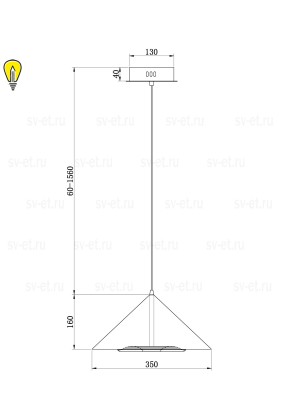 Подвесной светильник Freya FR5397PL-L3B