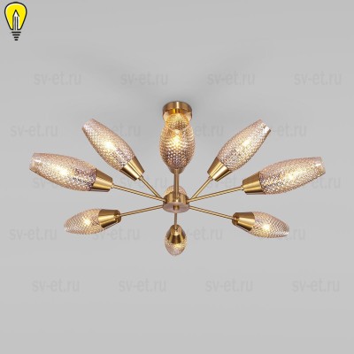 Подвесная люстра Eurosvet Thalia 60140/9 золото