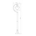 Уличный cветильник Elektrostandard Talli F GL 3002F брауни a038484