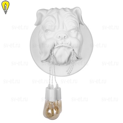 Настенный светильник Loft IT Bulldog 10177 White