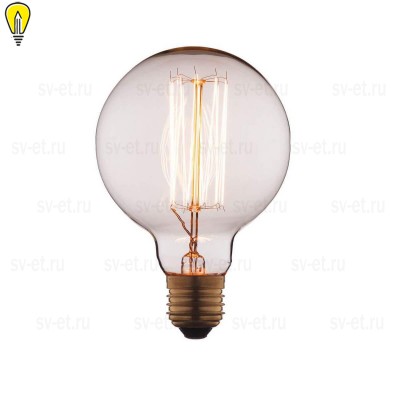 Лампа накаливания E27 60W прозрачная G9560