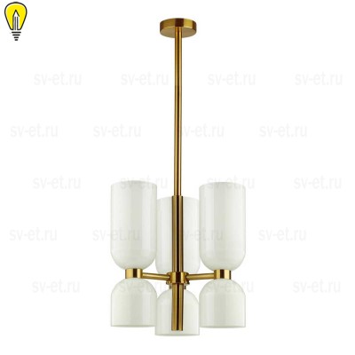 Подвесная люстра Odeon Light Midcent Orinoco 4798/6