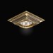 Встраиваемый светильник Reccagni Angelo Spot 1084 Oro