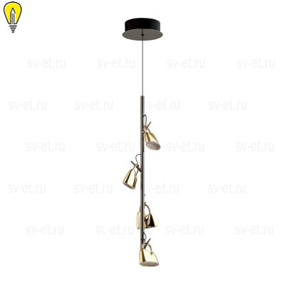 Подвесная светодиодная люстра Odeon Light Malpa 5002/17L