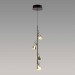 Подвесная светодиодная люстра Odeon Light Malpa 5002/17L