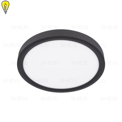 Потолочный светодиодный светильник Loft IT Extraslim 10227/24 Black