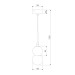 Подвесной светильник Eurosvet Polar 50250/1 LED черный
