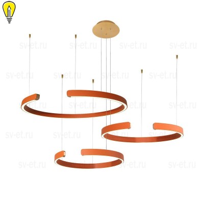 Подвесной светодиодный светильник Loft IT Ring 10025/3 Orange