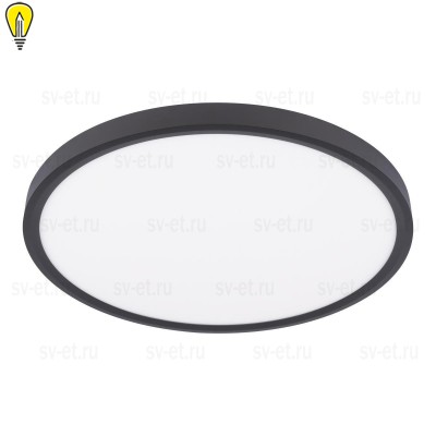 Потолочный светодиодный светильник Loft IT Extraslim 10227/40 Black