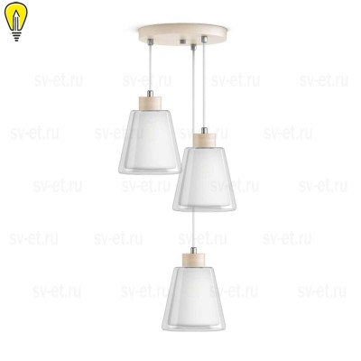 Подвесная люстра 33 Идеи PND.121.03.01.002.BW-S.29.TR