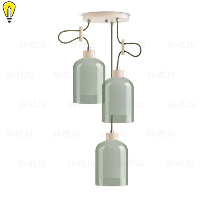 Подвесная люстра 33 Идеи PND.121.03.02.023.BW-S.26.GC-S.27.WH