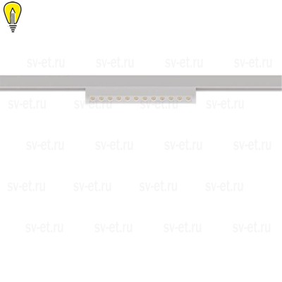 Трековый светодиодный светильник Arte Lamp Optima A7268PL-1WH