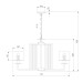 Подвесная люстра Eurosvet Fargo 60123/6 хром Smart