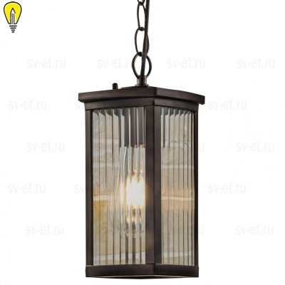 Уличный подвесной светильник Elektrostandard Lame H кофе GL 1006H a047204