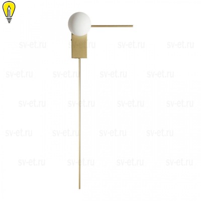 Настенный светильник Loft IT Meridian 10132/G Gold