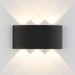 Уличный настенный светодиодный светильник Elektrostandard 1551 Techno Led черный a049671