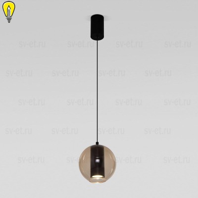 Подвесной светодиодный светильник Eurosvet Cobble 50258/1 LED бежевый