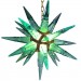 Дизайнерская подвесная люстра Chandelier Star Turquoise