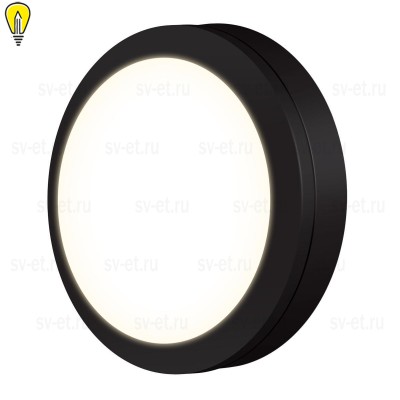 Уличный настенный светодиодный светильник Elektrostandard LTB51 Led черный a048706
