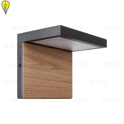 Уличный настенный светодиодный светильник Loft IT Oak 100001W