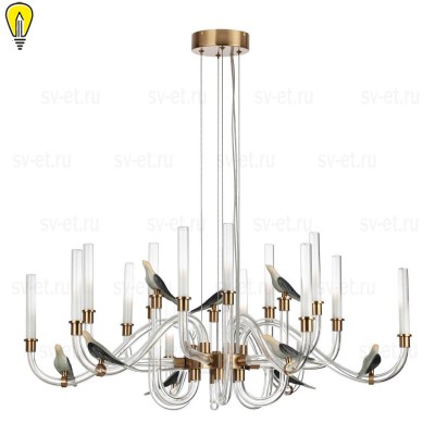 Подвесная светодиодная люстра Odeon Light L-Vision Lark 5431/37L