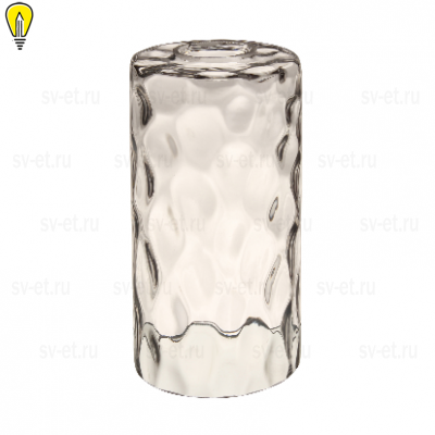Плафон декоративный цилиндр stoneglass прозрачный