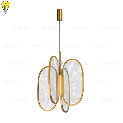 Подвесной светодиодный светильник Odeon Light Exclusive L-Vision Piuma 6664/38L