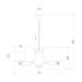 Подвесная люстра Eurosvet Fabiola 60124/6 хром Smart