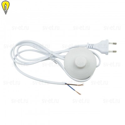 Шнур сетевой с вилкой и выключателем (UL-00004434) Uniel UCX-C20/02A-170 White