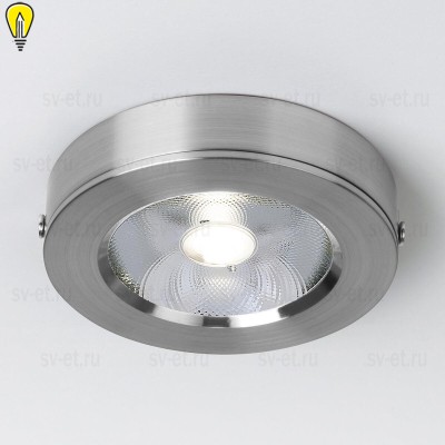 Потолочный светодиодный светильник Elektrostandard DLS030 сатин a052416