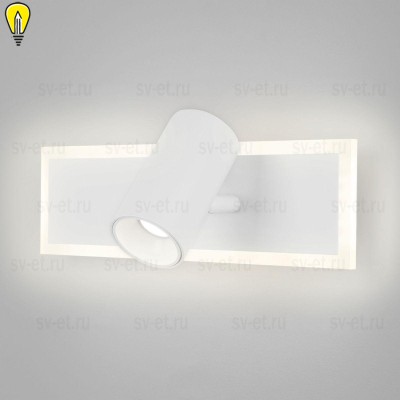 Светодиодный спот Eurosvet Binar 20127/1 Led белый
