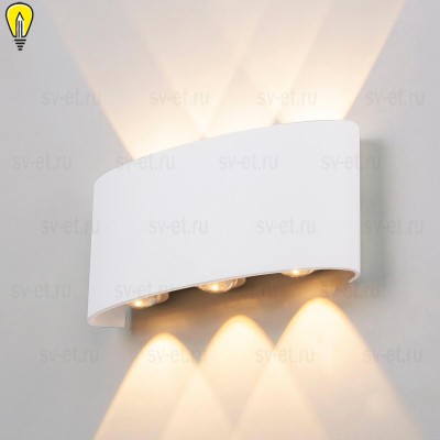 Уличный настенный светодиодный светильник Elektrostandard 1551 Techno LED Twinky Trio a038420