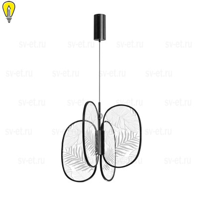 Подвесной светодиодный светильник Odeon Light Exclusive L-Vision Piuma 6665/53L