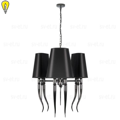 Подвесная люстра Loft IT Brunilde 10207/6 Black
