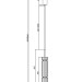 Подвесной светильник Maytoni MOD272PL-L12CH3K1