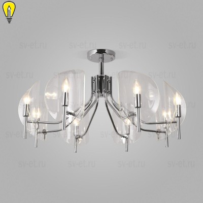 Потолочная люстра Eurosvet Rocco 60135/8 хром