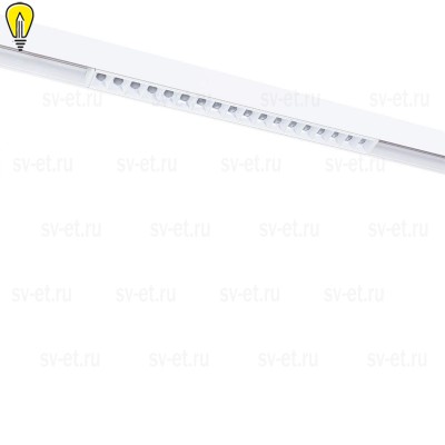 Трековый светодиодный светильник Arte Lamp Linea A4635PL-1WH