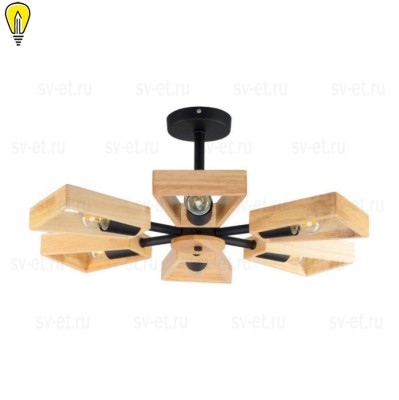 Потолочная люстра Eurosvet Klark 70056/6 черный