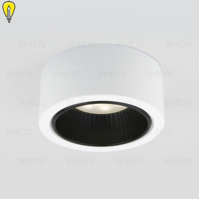 Накладной светильник Elektrostandard 1070 GX53 WH/BK a058608