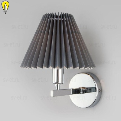 Бра Eurosvet Peony 60136/1 хром/графит