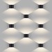 Уличный настенный светодиодный светильник Elektrostandard 1518 Techno LED Blade черный a038828