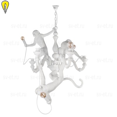 Подвесная люстра Loft IT Monkey 10314 White
