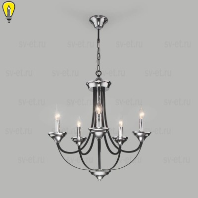 Подвесная люстра Eurosvet Lazzaro 60098/5 хром