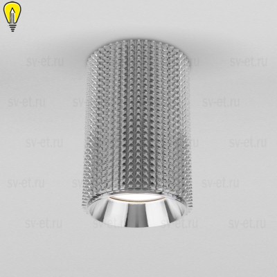 Потолочный светильник Elektrostandard Spike DLN112 GU10 хром 14690389181662 a057973
