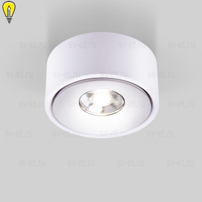 Накладной светодиодный светильник Elektrostandard Glide 25100/Led белый a059331