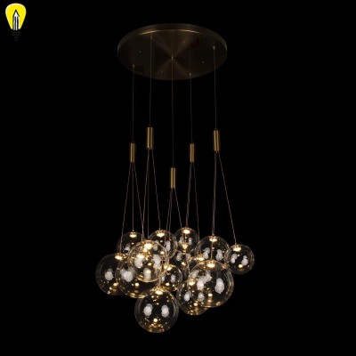Подвесная светодиодная люстра Loft IT Pop it 10270/D15