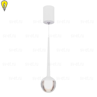 Подвесной светодиодный светильник Elektrostandard DLS028 6W 4200K белый a047769