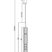 Подвесной светильник Maytoni MOD272PL-L12CH3K