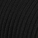 Провод круглый текстильный для люстры 2х0,5 цвет чёрный