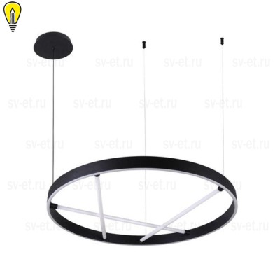 Подвесной светодиодный светильник Arte Lamp Ricco A1874SP-45BK